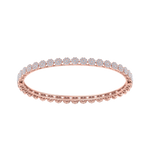 Load image into Gallery viewer, Diamond bracelet in rose gold with white diamonds of 2.28 ct in weight
