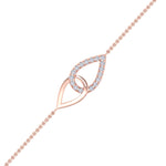 Load image into Gallery viewer, Bracelet in rose gold with white diamonds of 0.51 ct in weight
