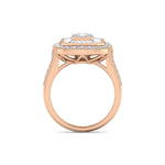 Load image into Gallery viewer, Beautiful Ring in rose gold with white diamonds of 3.07 ct in weight
