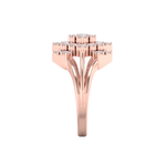 Load image into Gallery viewer, Elegant ring in rose gold with white diamonds of 0.48 ct in weight
