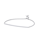 Load image into Gallery viewer, Small bar diamond bracelet in white gold with white diamonds of 0.11 ct in weight
