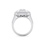 Load image into Gallery viewer, Beautiful Ring in white gold with white diamonds of 3.07 ct in weight
