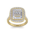 Load image into Gallery viewer, Beautiful Ring in white gold with white diamonds of 3.07 ct in weight
