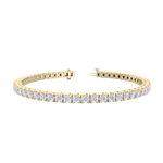 Load image into Gallery viewer, Tennis bracelet in rose gold with white diamonds of 5.72 ct in weight
