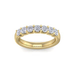 Load image into Gallery viewer, Pavé diamond ring in rose gold with white diamonds of 1.10 ct in weight
