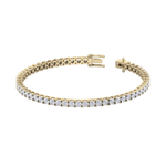 Load image into Gallery viewer, Tennis bracelet in rose gold with white diamonds of 0.88 ct in weight
