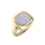 Load image into Gallery viewer, Diamond ring in rose gold with white diamonds of 0.41 ct in weight
