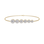 Load image into Gallery viewer, Stylish bracelet in white gold with white diamonds of 0.72 ct in weight
