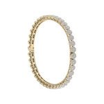 Load image into Gallery viewer, Diamond bracelet in yellow gold with white diamonds of 2.28 ct in weight
