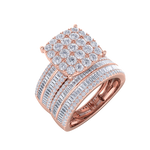 Load image into Gallery viewer, Diamond ring in white gold with white diamonds of 2.63 ct in weight
