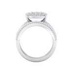 Load image into Gallery viewer, Diamond ring in white gold with white diamonds of 2.63 ct in weight
