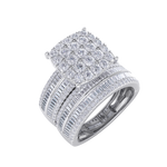 Load image into Gallery viewer, Diamond ring in white gold with white diamonds of 2.63 ct in weight
