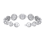 Load image into Gallery viewer, Statement bracelet in white gold with white diamonds of 2.94 ct in weight
