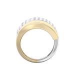 Load image into Gallery viewer, Diamond ring in yellow gold with white diamonds of 2.04 ct in weight
